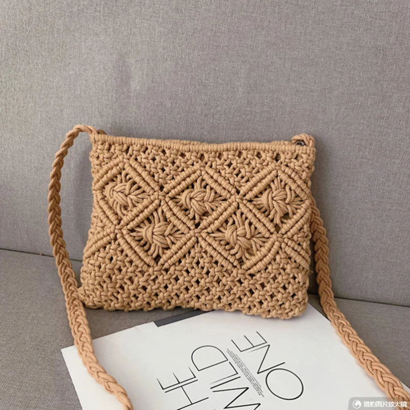 ByMave - Hand-crocheted wicker bag-Elly Rose