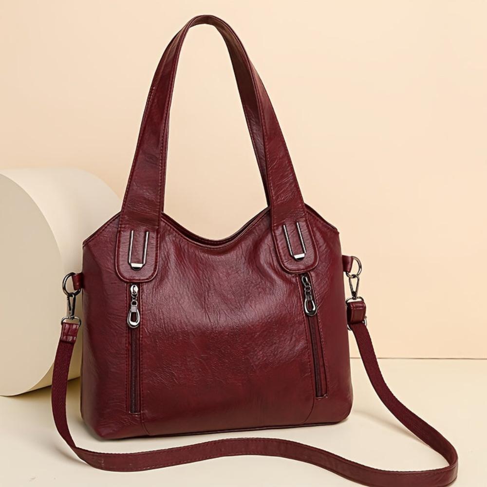 Emma Retro Tote Shoulder Bag-Elly Rose