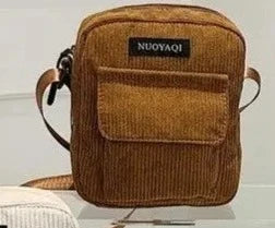 LivaTrend Corduroy shoulder bag-Elly Rose