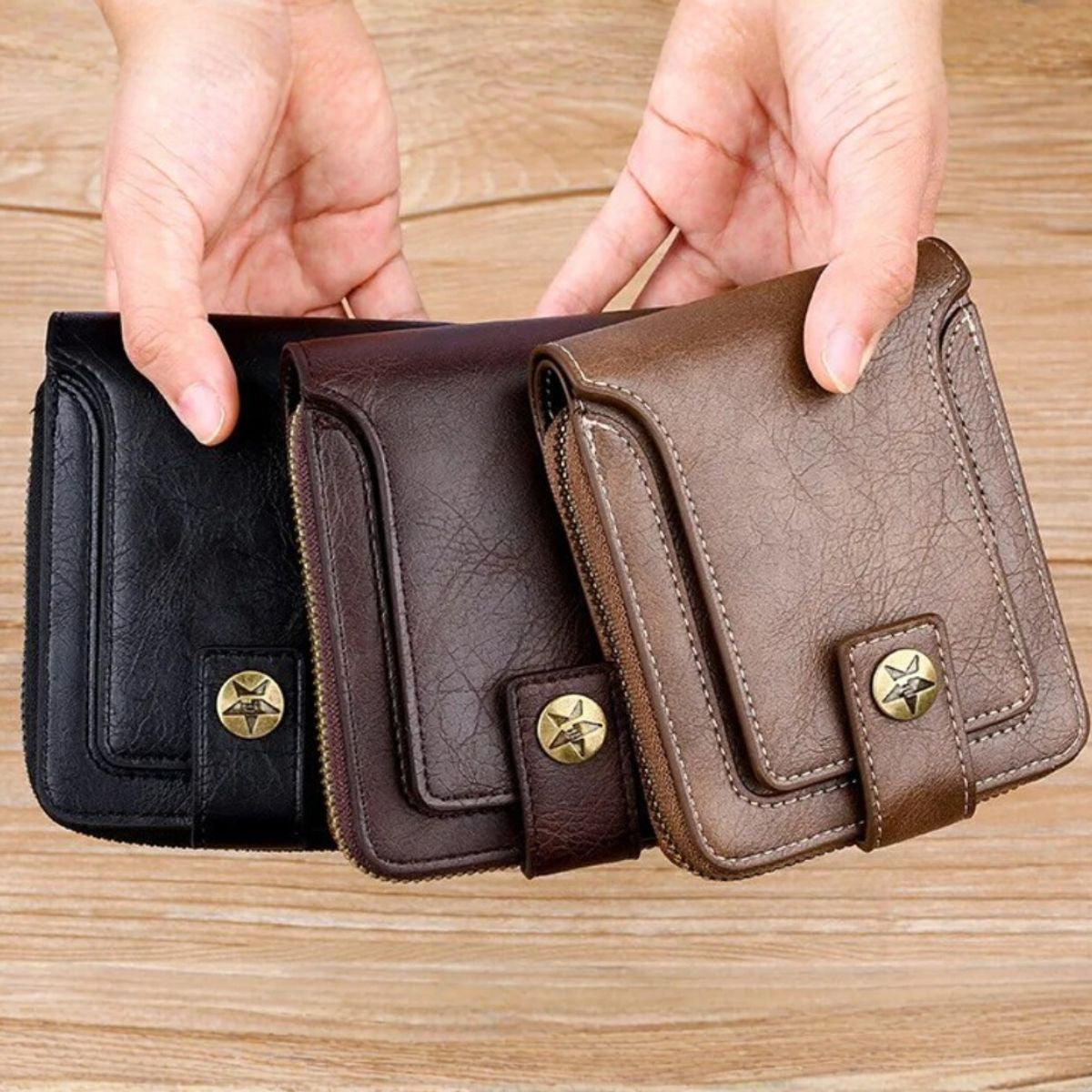 Vintage Leather Wallet | Classic and Elegant