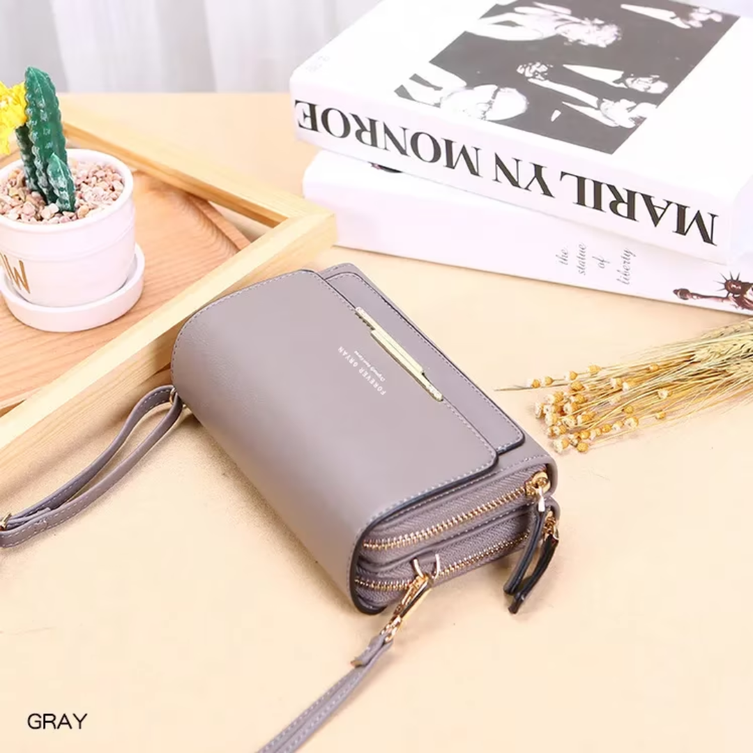Classic vegan leather handbag-Elly Rose