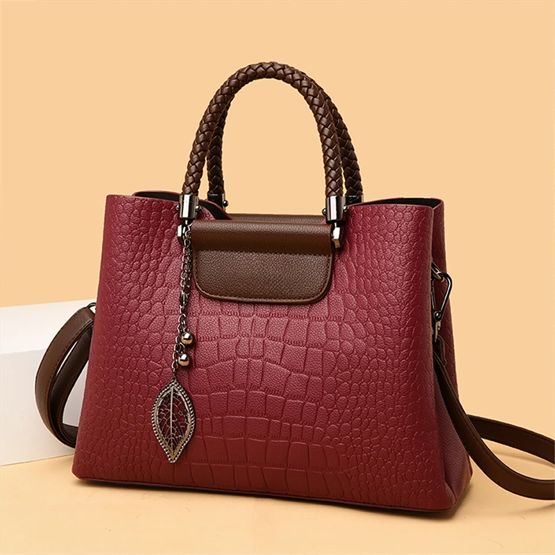 Women's leather bag - Fransika-Elly Rose