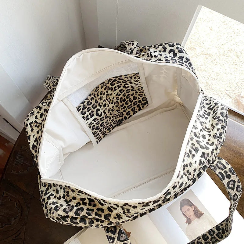 StreetChic - Leopard Print Travel Bag-Elly Rose