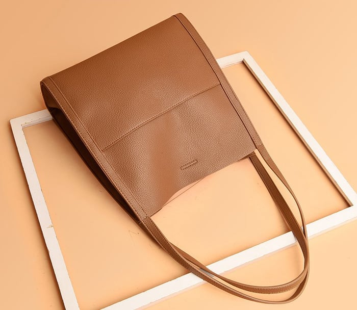 Diede - Elegant handmade leather shoulder bag-Elly Rose