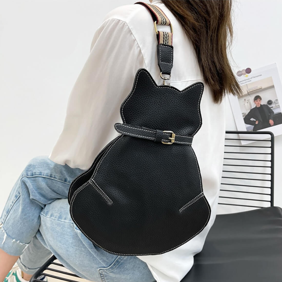 Brechtje - Super cute cat bag-Elly Rose