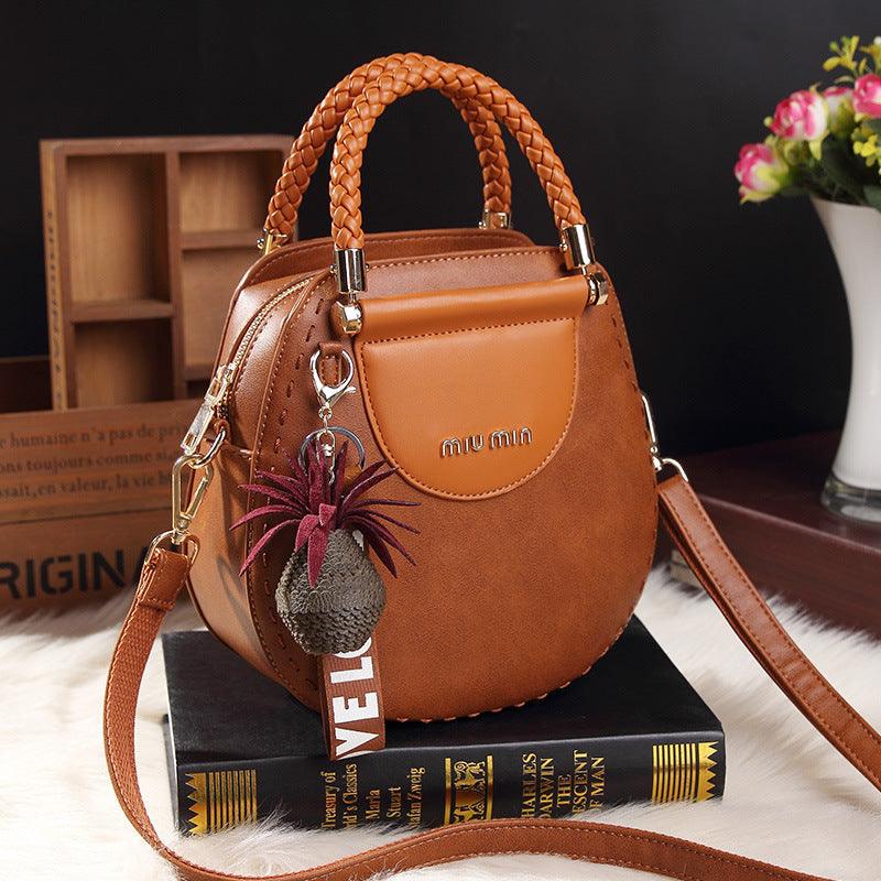 Women's leather clutch bag - Yuliya-Elly Rose