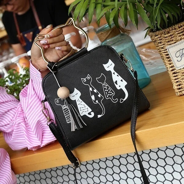 Maaike - Purr-sonality Cat Handbag-Elly Rose