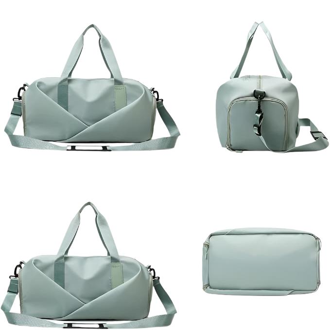 SplitStyle - Women's travel bag with wet/dry divider-Elly Rose