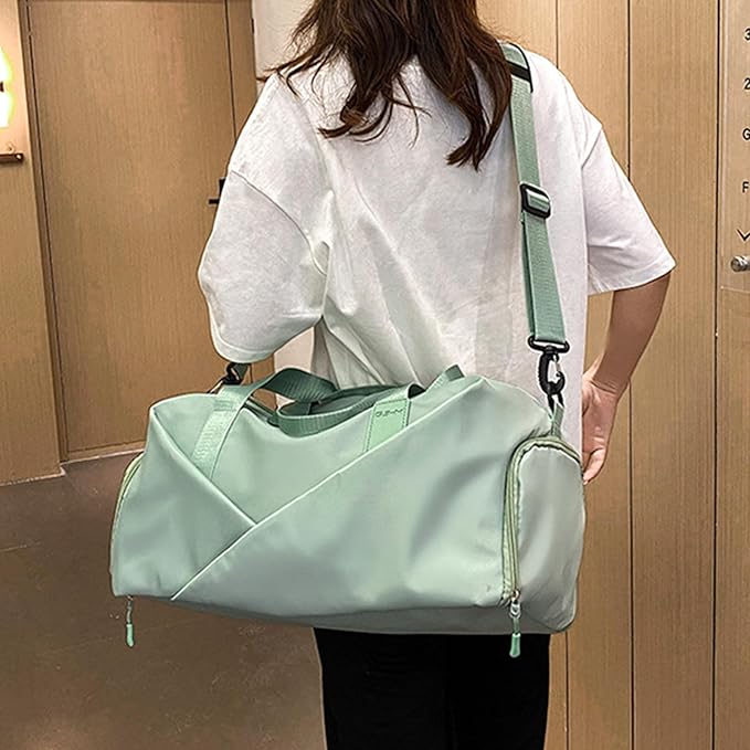 SplitStyle - Women's travel bag with wet/dry divider-Elly Rose