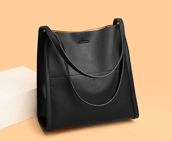 Diede - Elegant handmade leather shoulder bag-Elly Rose