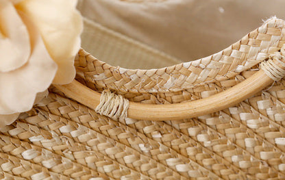 SoSun - Straw handbag-Elly Rose