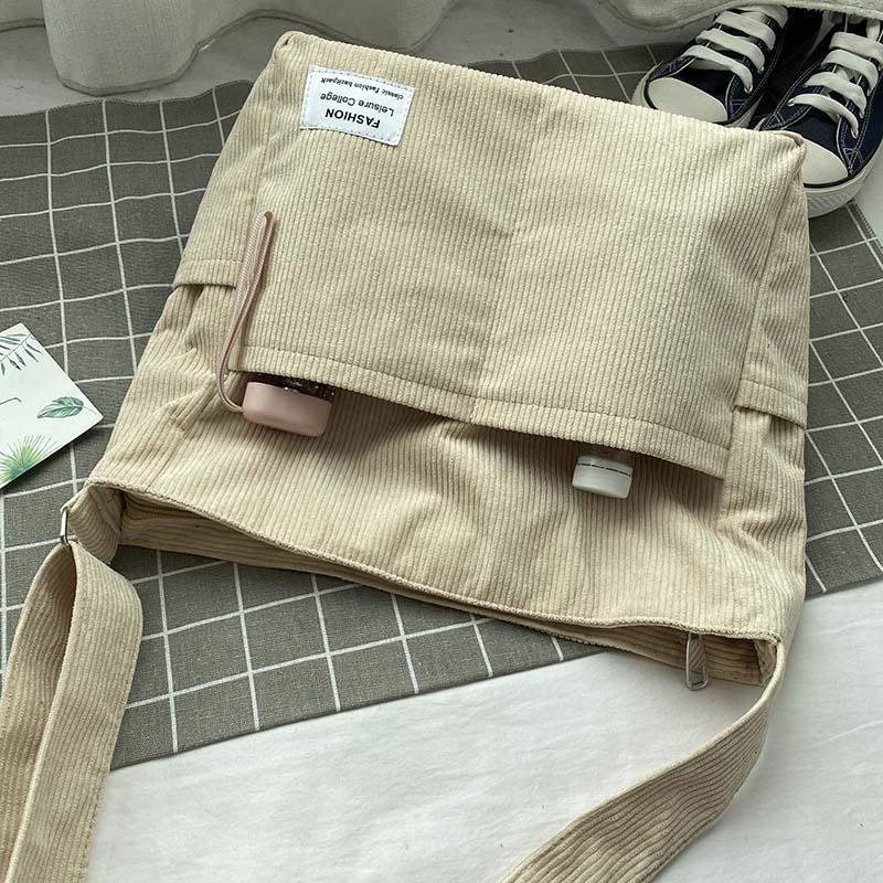 Corduroy shoulder bag - Tarina-Elly Rose