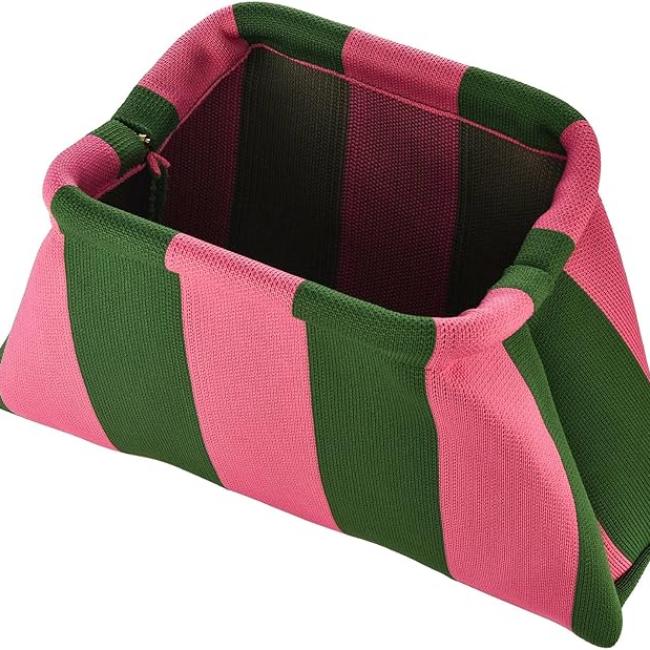 GlamLine - Striped cosmetic pouch-Elly Rose