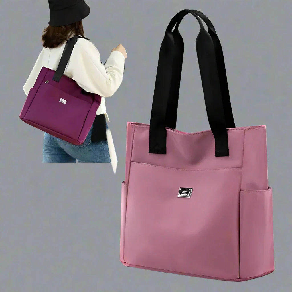Zalina | Large-capacity waterproof shoulder bag with multiple compartments.-Elly Rose