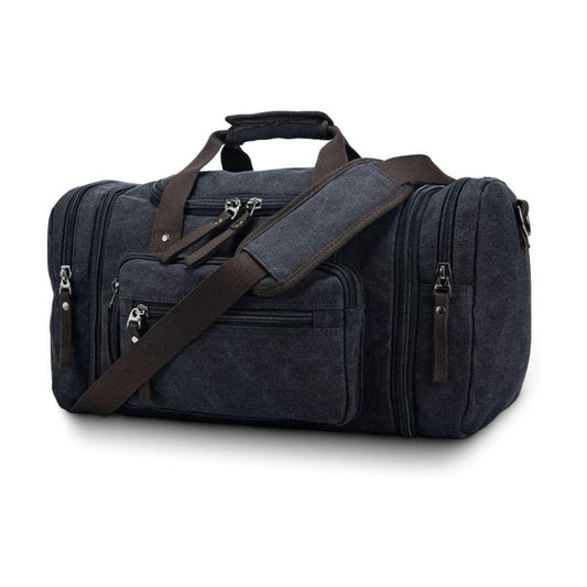 FlexVoyager - Expandable canvas weekend bag-Elly Rose