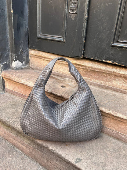 Elegant woven handbag - Viveana-Elly Rose