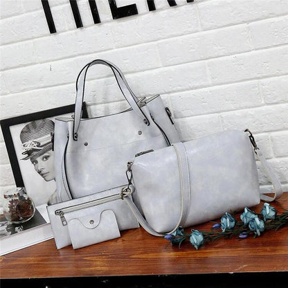 Xavia - Women's 4-piece vintage bag set-Elly Rose