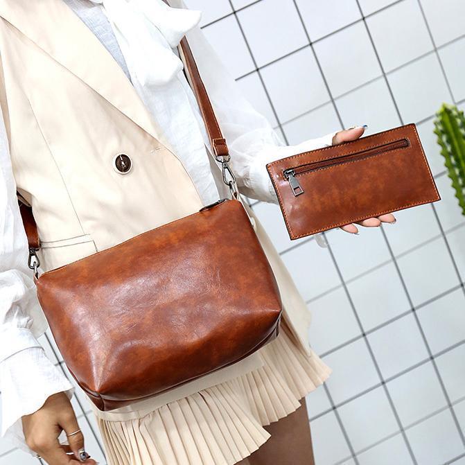 Xavia - Women's 4-piece vintage bag set-Elly Rose