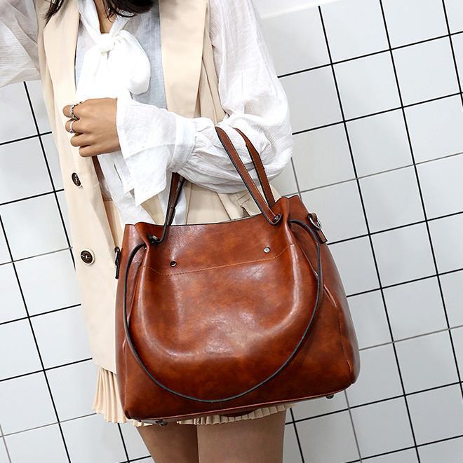 Xavia - Women's 4-piece vintage bag set-Elly Rose