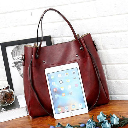 Xavia - Women's 4-piece vintage bag set-Elly Rose