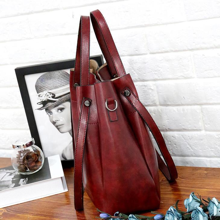 Xavia - Women's 4-piece vintage bag set-Elly Rose
