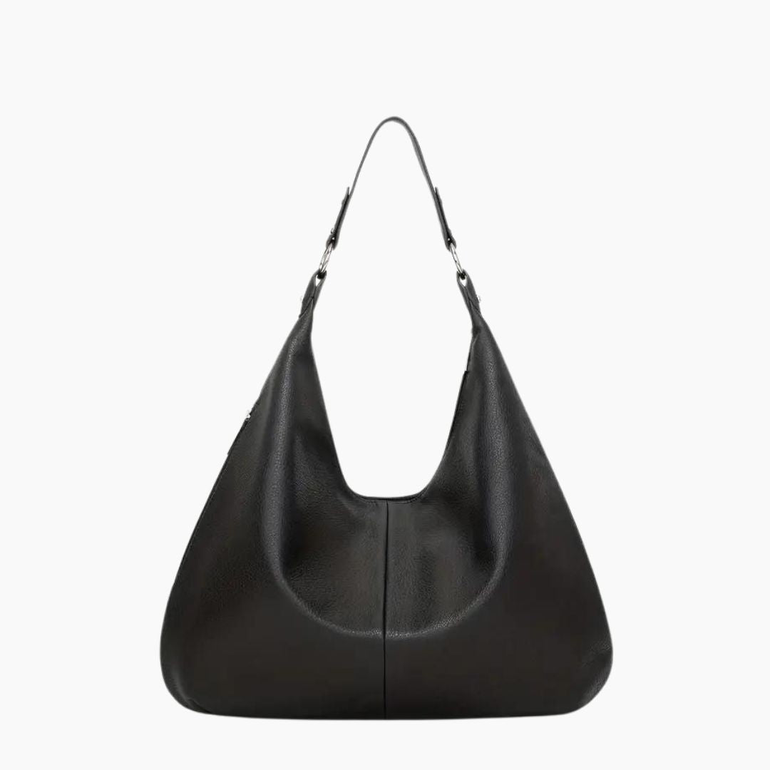 Elegant leather hobo bag - Helen-Elly Rose