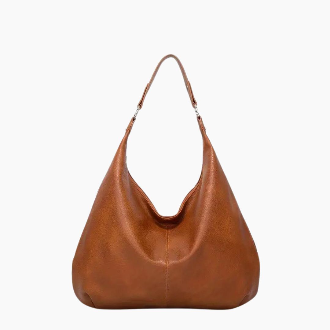 Elegant leather hobo bag - Helen-Elly Rose