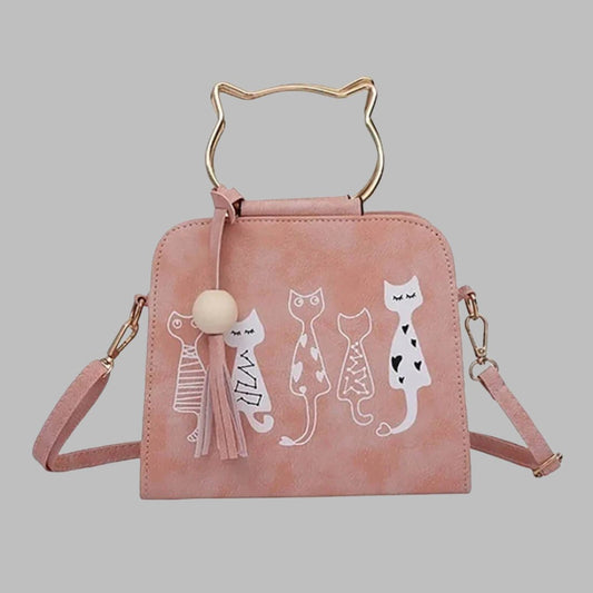 Maaike - Purr-sonality Cat Handbag-Elly Rose
