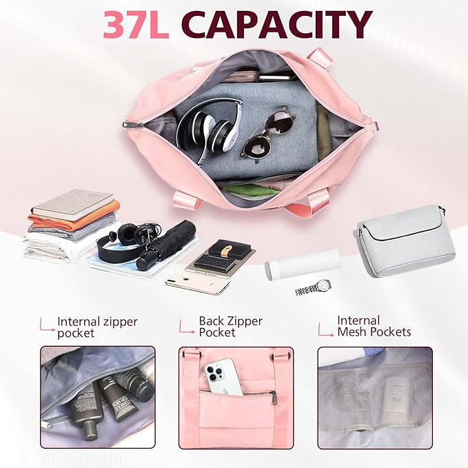 WeatherEase - Weekender waterproof travel bag-Elly Rose