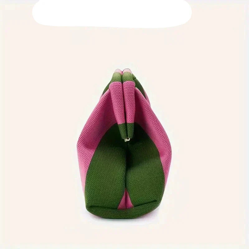GlamLine - Striped cosmetic pouch-Elly Rose