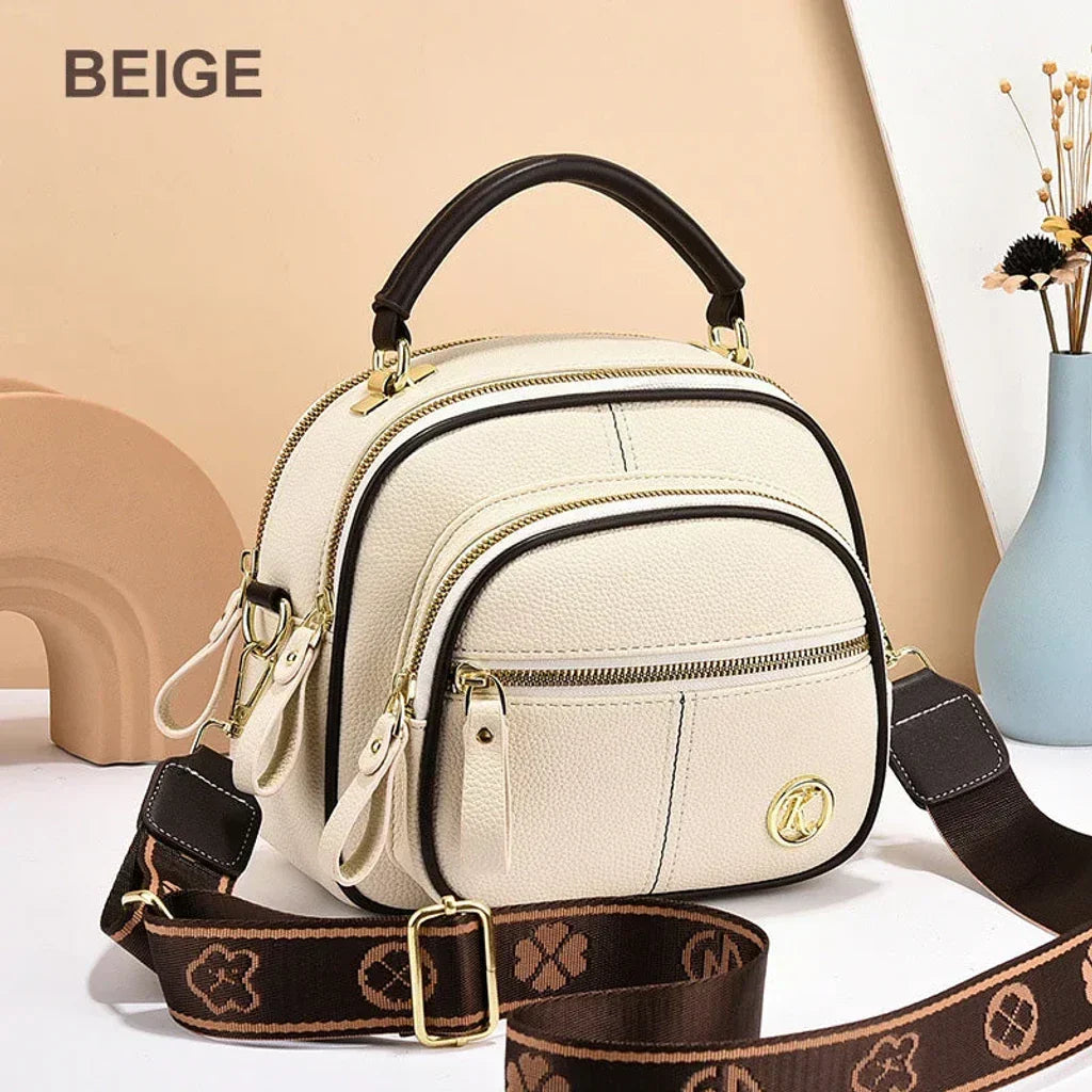 Vincea - Adjustable multifunctional bag in vegan leather-Elly Rose