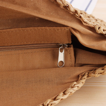 MiMona - Straw Handbag-Elly Rose