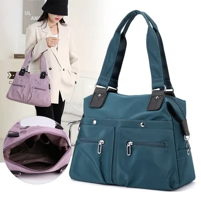 Natty - Chic multi-pocket shoulder bag for women-Elly Rose