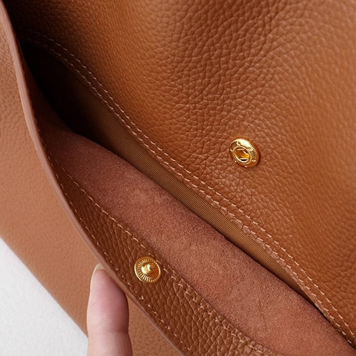 Diede - Elegant handmade leather shoulder bag-Elly Rose