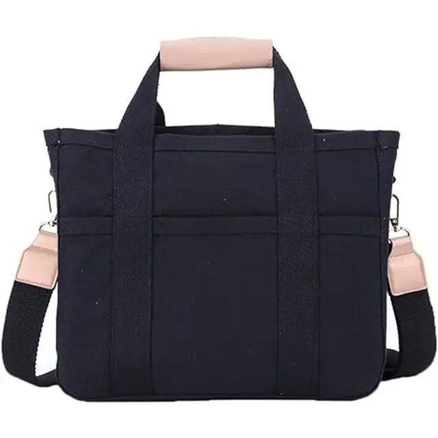 Multi-compartment canvas bag - Nylah-Elly Rose