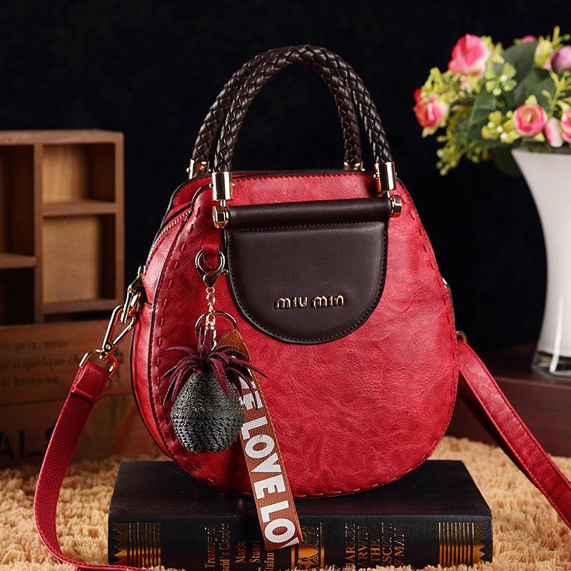 Women's leather clutch bag - Yuliya-Elly Rose