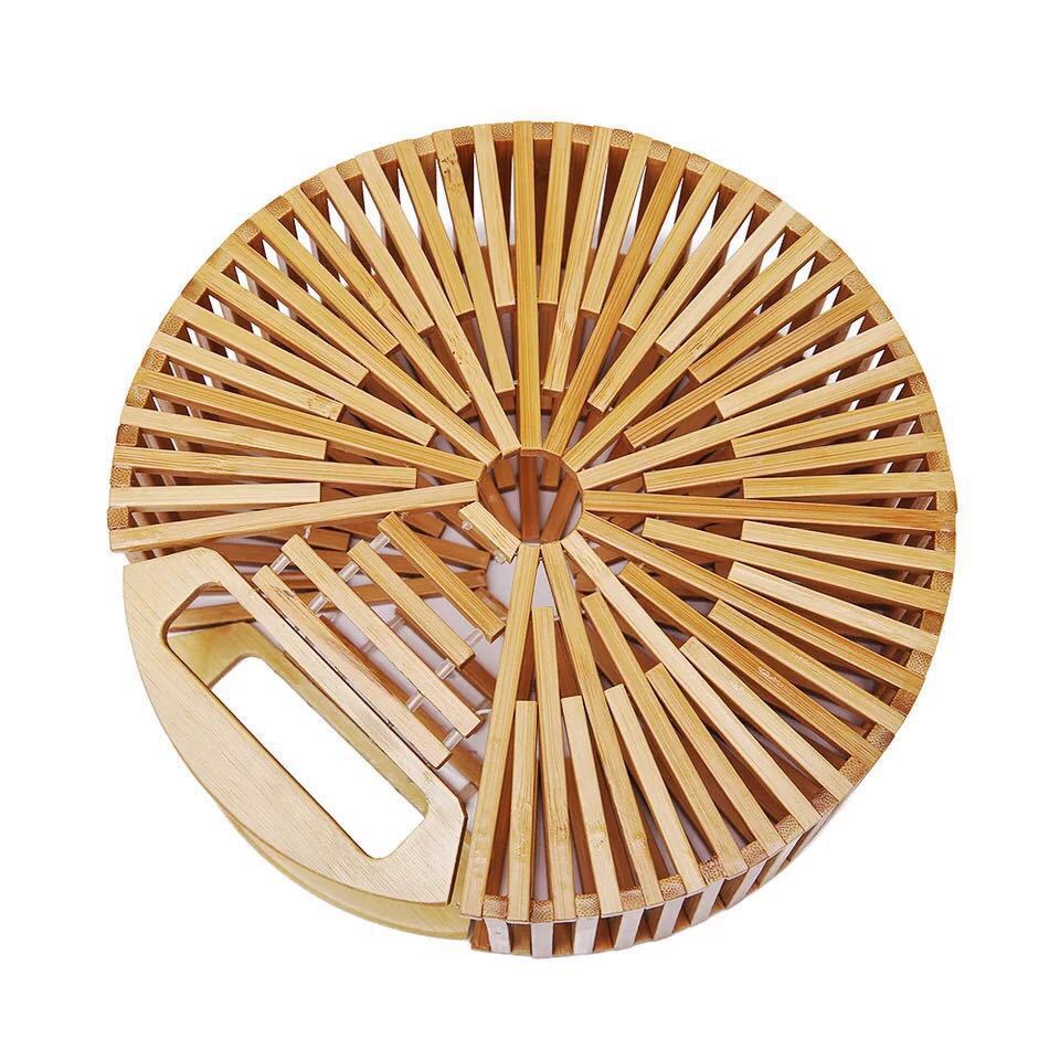 SoSun - Women's bamboo beach bag-Elly Rose