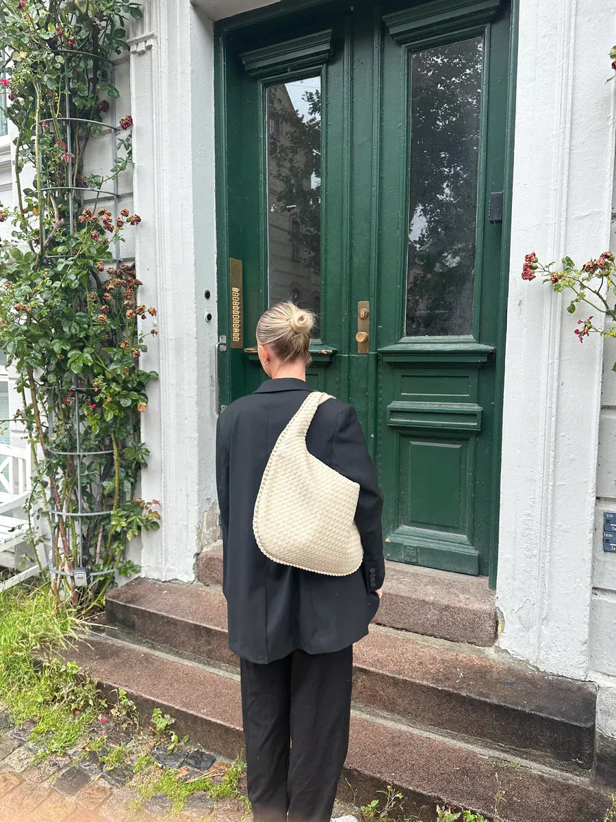 Elegant woven handbag - Viveana-Elly Rose