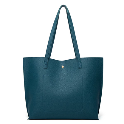 Lagoon blue handbag with matching wallet-Elly Rose