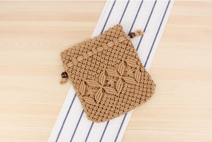 SoSun - Knitted beach bag with tassels-Elly Rose