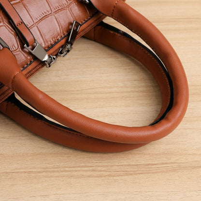 Qyra- 4-piece modern leather bag set