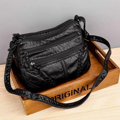 Soft leather bag - Indy-Elly Rose