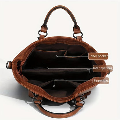 Charlotte’s Classic Elegance | Vintage Tote Bag-Elly Rose