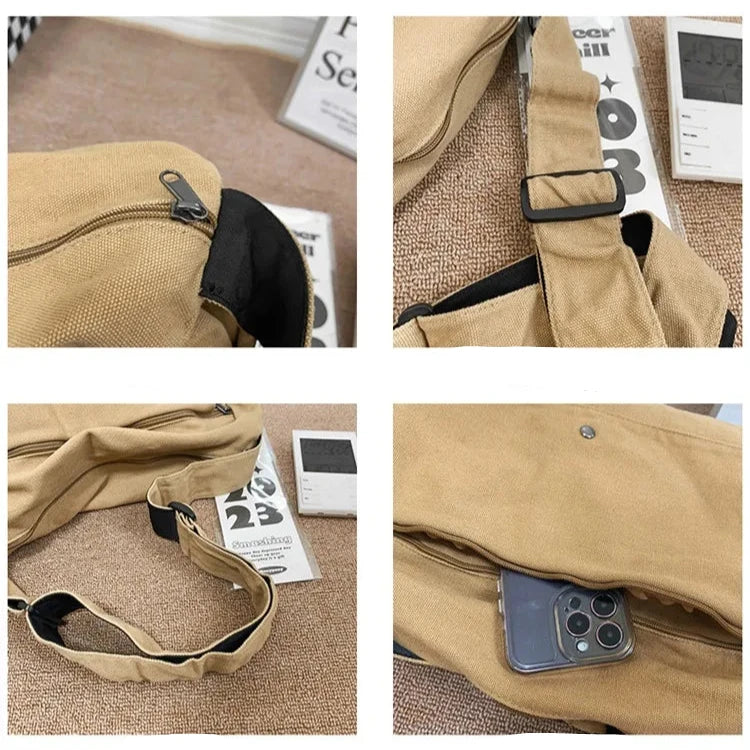 CrossStream - Trendy Messenger Sling Bag-Elly Rose
