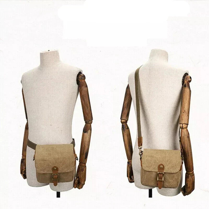CanvasCaddy - Vintage canvas bag for DSLR camera-Elly Rose