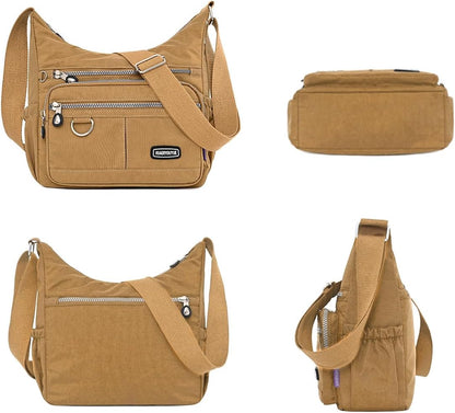PocketEase - Waterproof shoulder bag with multiple pockets-Elly Rose