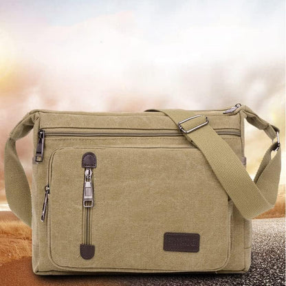 ClassicLine - Timeless canvas shoulder bag-Elly Rose