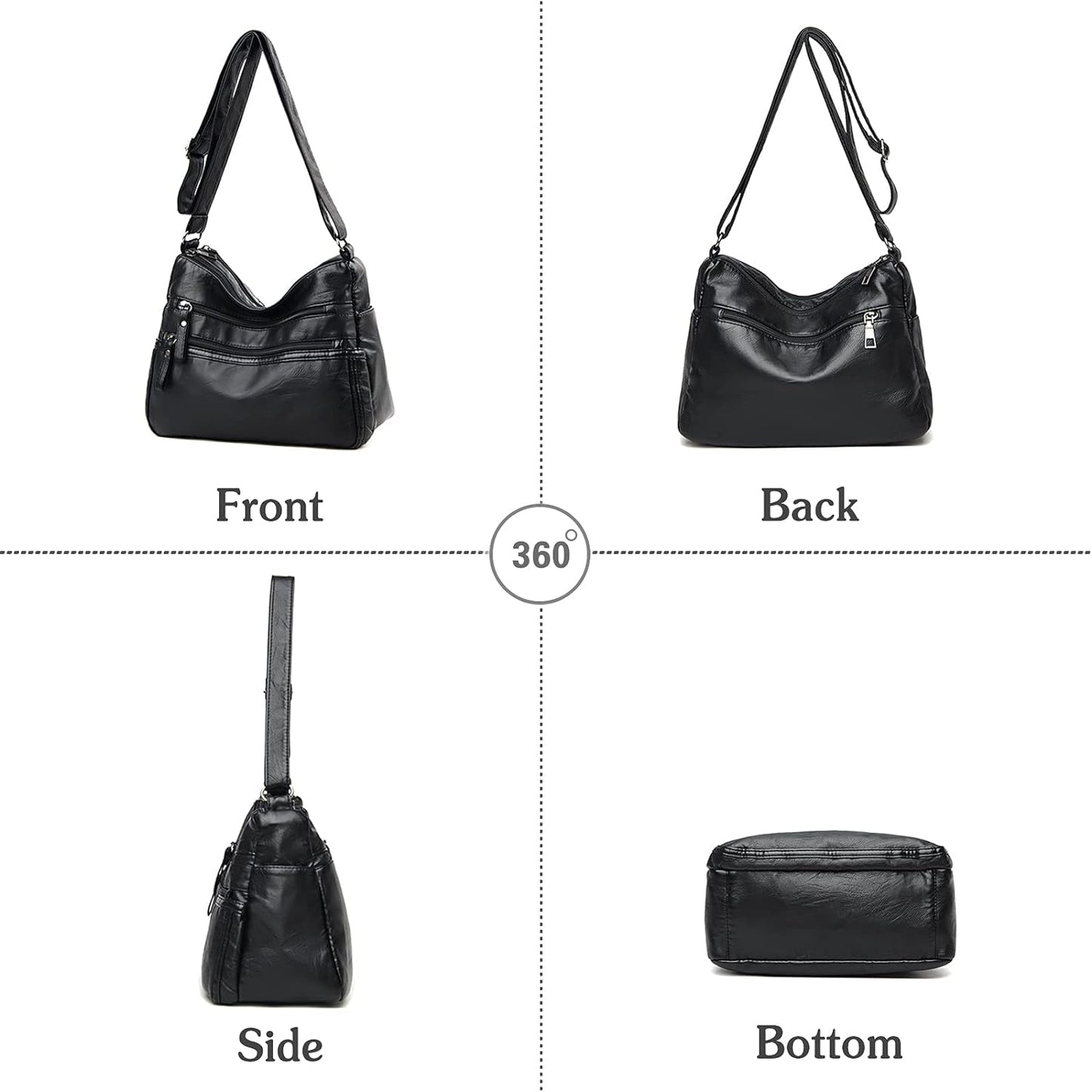 TidyLock - Theft-proof shoulder organizer bag-Elly Rose