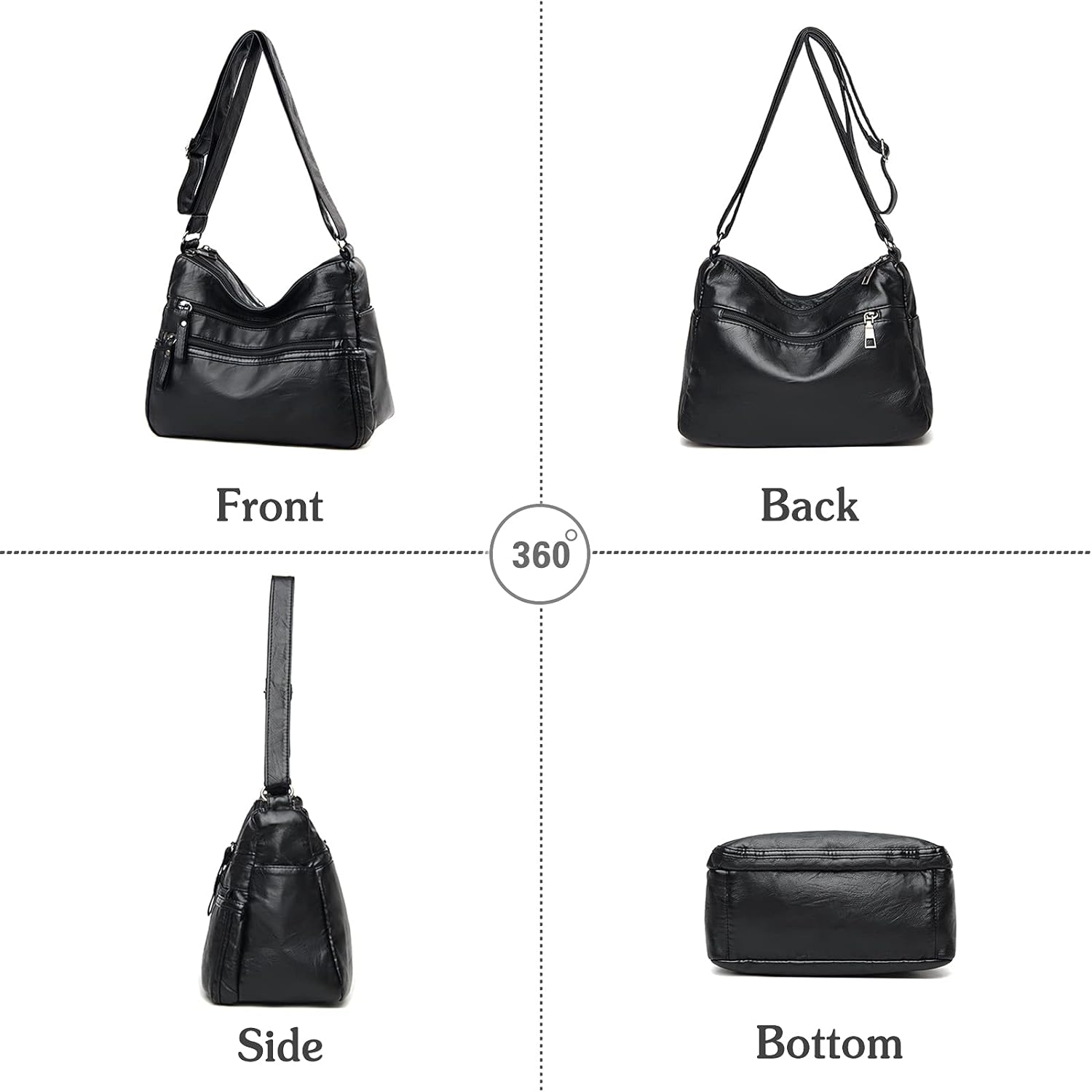 TidyLock - Theft-proof shoulder organizer bag-Elly Rose