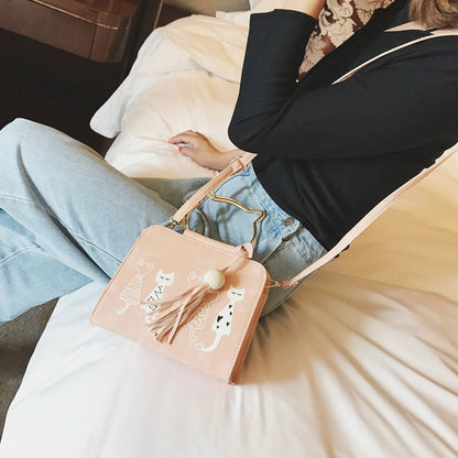 Maaike - Purr-sonality Cat Handbag-Elly Rose
